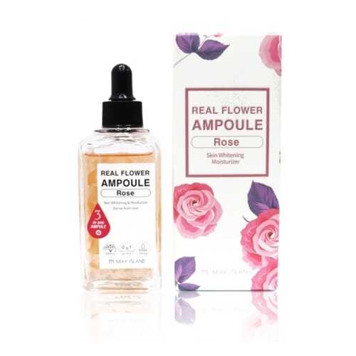 Сыворотка для лица May Island Real Flower Ampoule Rose в Тианде