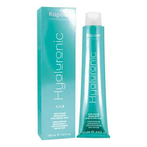 Краска для волос Kapous Professional Hyaluronic acid 1.2 Черный фиолетовый 100 мл в Тианде