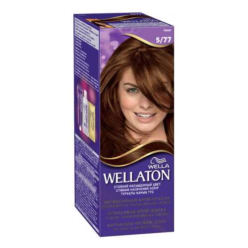 Краска для волос Wella Wellaton 5/77 какао 110 мл в Тианде