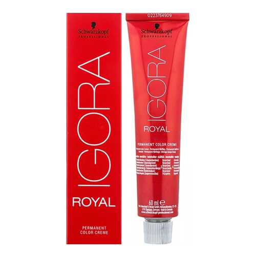 Крем-краска Schwarzkopf Igora Royal 0-22 Антиоранжевый микстон, 60 мл в Тианде