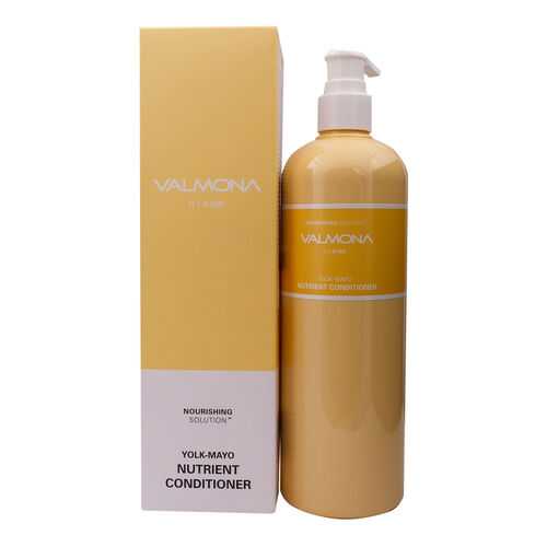 Кондиционер EVAS VALMONA ПИТАНИЕ Nourishing Solution Yolk-Mayo Nutrient Conditioner 480мл в Тианде