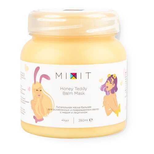 Маска-бальзам Mixit Honey Teddy Balm Mask Питательная для ослабленных волос 280 мл в Тианде