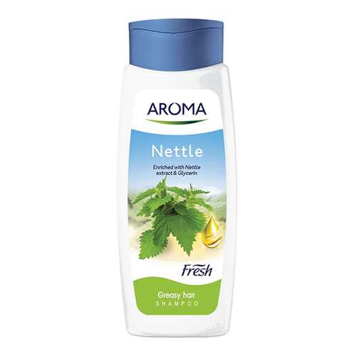 Шампунь Aroma Fresh с крапивой для жирных волос 400 мл в Тианде