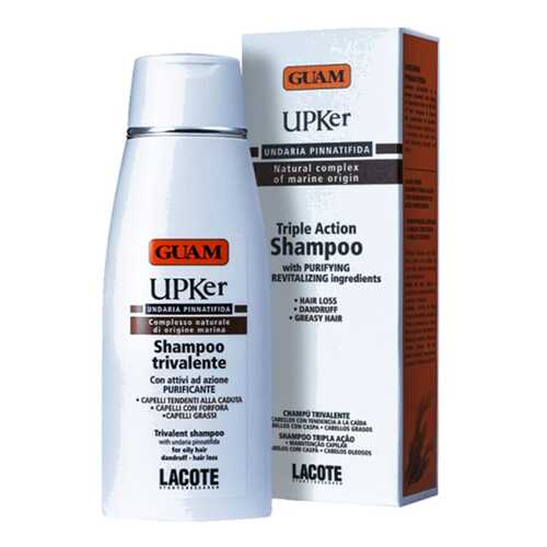 Шампунь тройного действия Guam UPKer Shampoo Trivalente 200 мл в Тианде